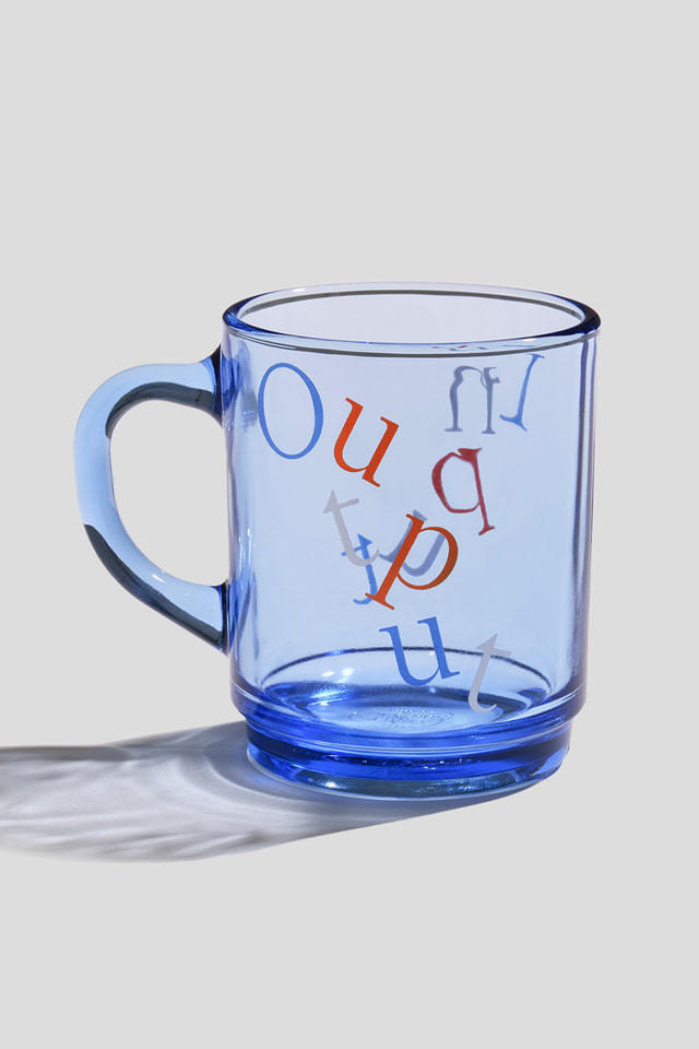 Input &amp; Output Cup in Blue