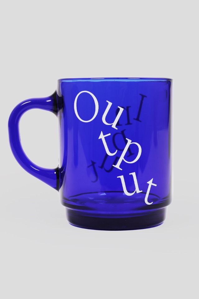 Input &amp; Output Cup in  Sapphire