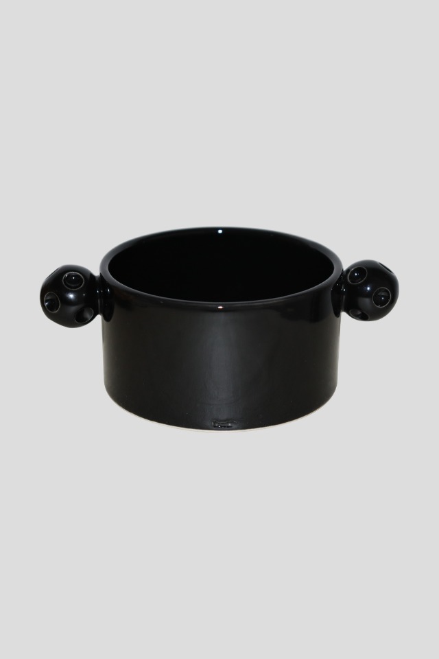 Pucca Cereal Bowl in Glossy black