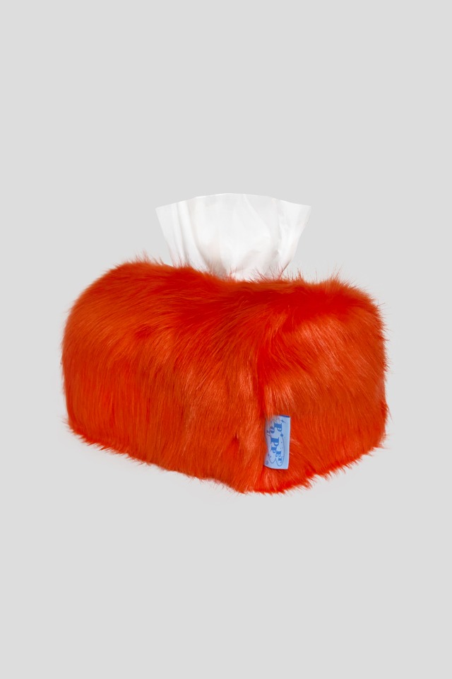 Fur-ppet Tissue Case (Orange)