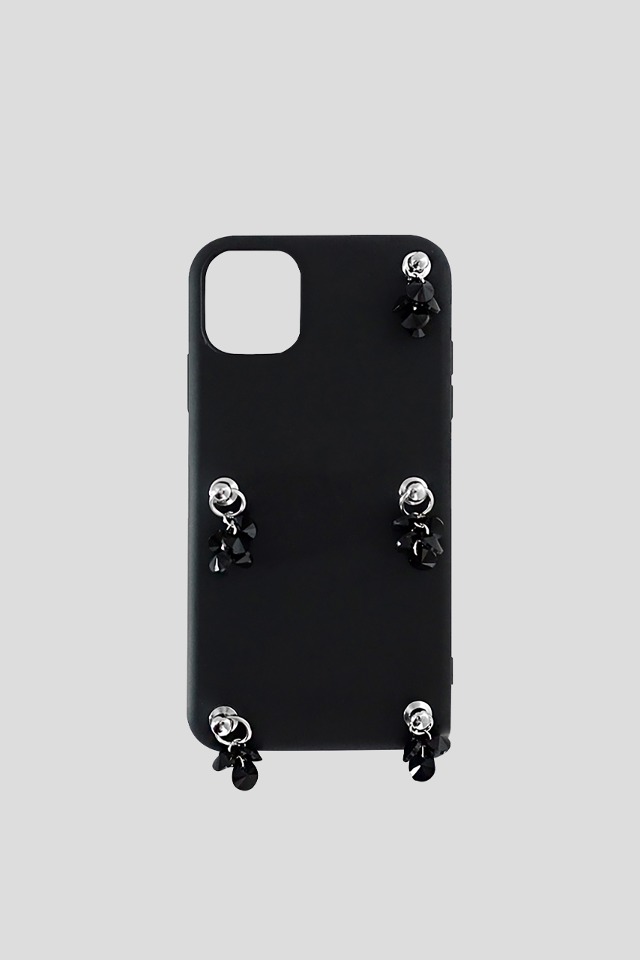beads black  phone case