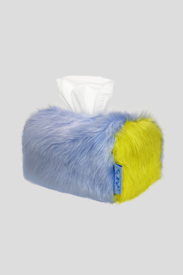 Fur-ppet Tissue Case (Color block A)