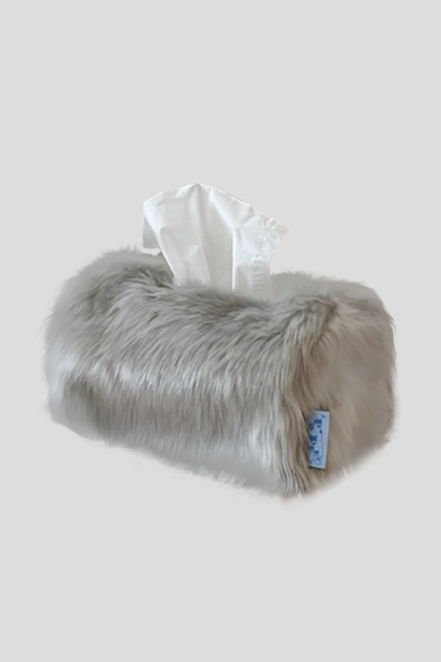 Fur-ppet Tissue Case (Gray)