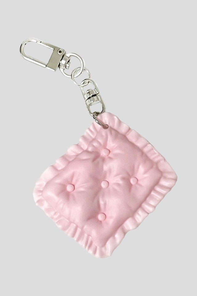 PILLOW KEYCHAIN ∎  BABY PINK