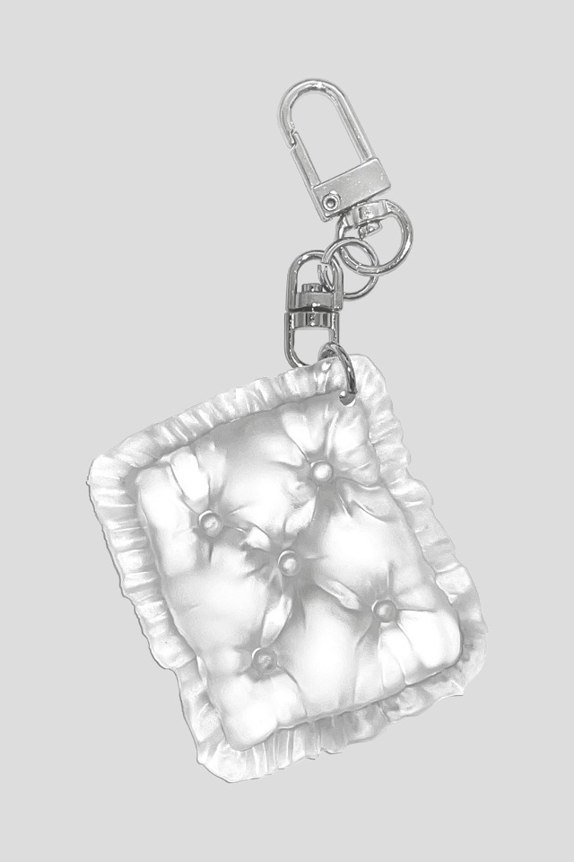 PILLOW KEYCHAIN ∎  CLEAR