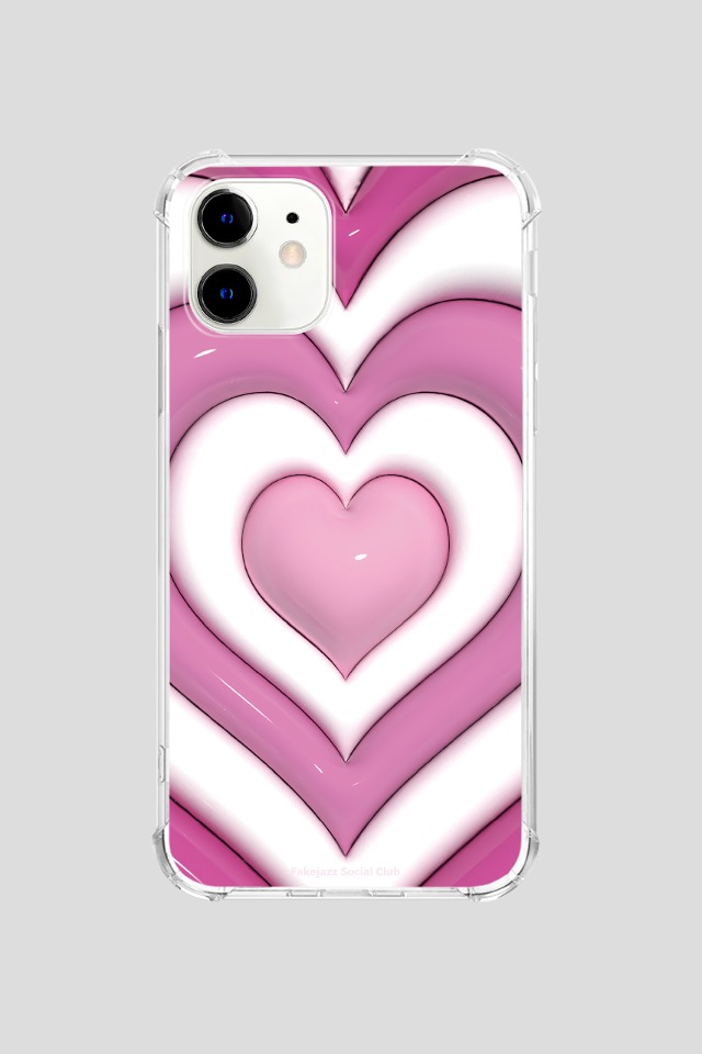 Chat Shire Heart (white) Clearcase