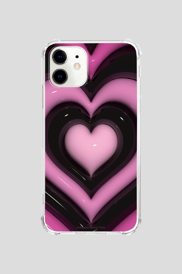 Chat Shire Heart (black) Clearcase