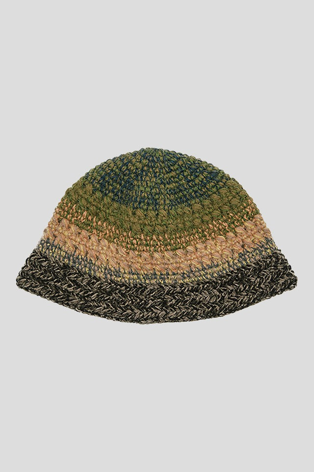 herringbone bucket hat (mountain)