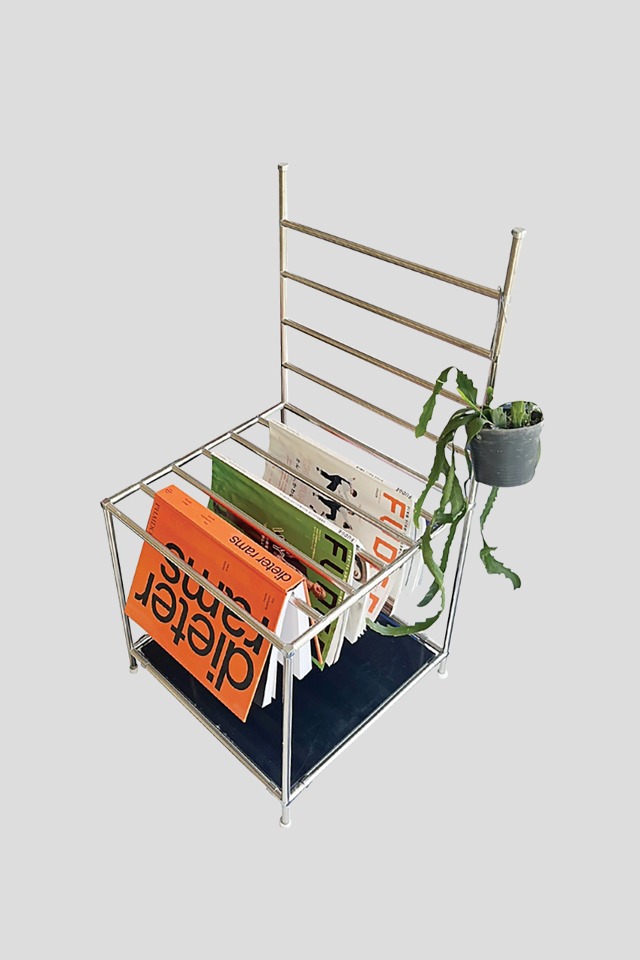 Chair module shelf