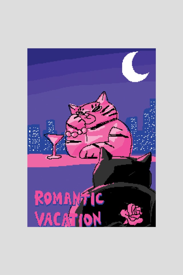 Charade Show 포스터 시리즈 S 6 Romantic vacation