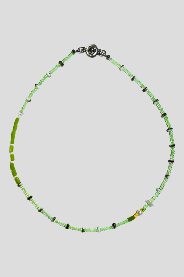 GREEN Necklace 비즈 목걸이
