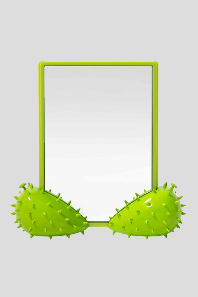 LIME SPIKE MIRROR